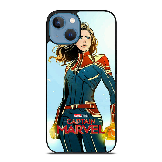 CAPTAIN MARVEL CARTOON iPhone 13 Case Cover