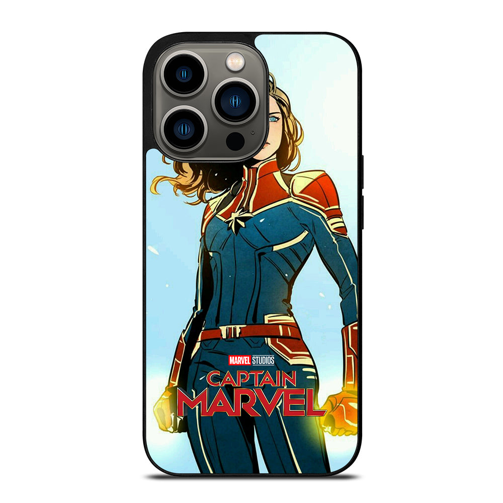 CAPTAIN MARVEL CARTOON iPhone 13 Pro Case Cover