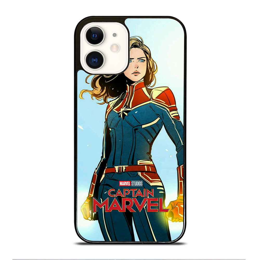 CAPTAIN MARVEL CARTOON iPhone 12 Case Cover