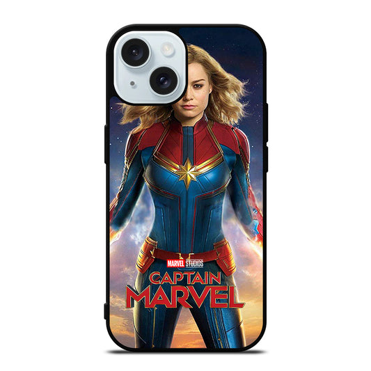 CAPTAIN MARVEL MOVIE HERO iPhone 15 Case Cover