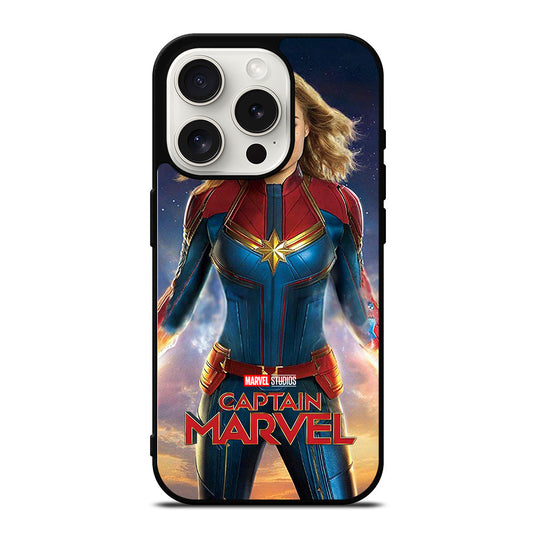 CAPTAIN MARVEL MOVIE HERO iPhone 15 Pro Case Cover