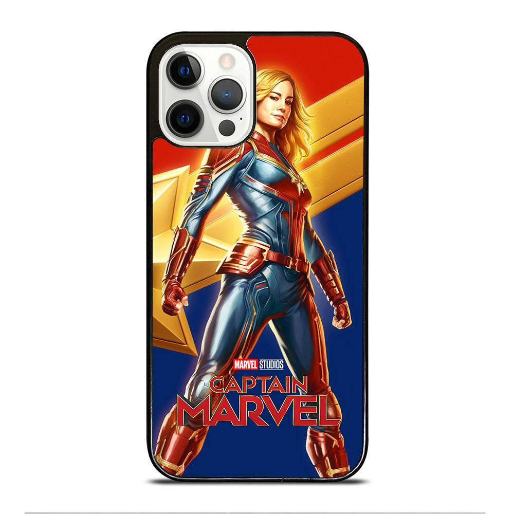 CAPTAIN MARVEL SUPERHERO iPhone 12 Pro Case Cover