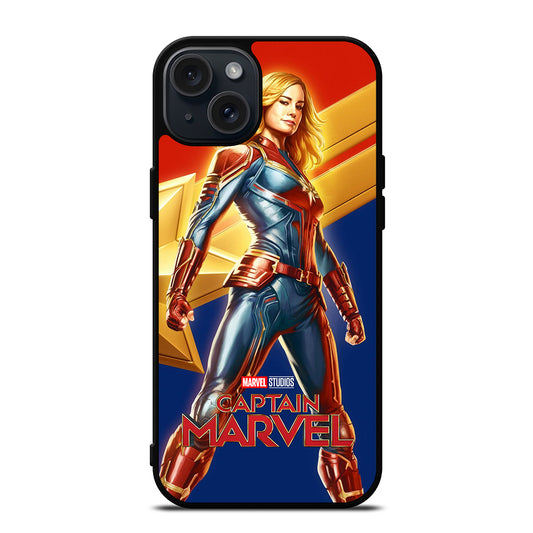 CAPTAIN MARVEL SUPERHERO iPhone 15 Plus Case Cover