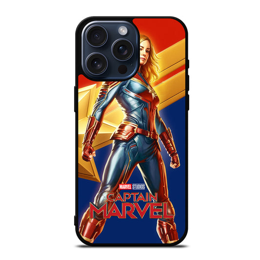 CAPTAIN MARVEL SUPERHERO iPhone 15 Pro Max Case Cover