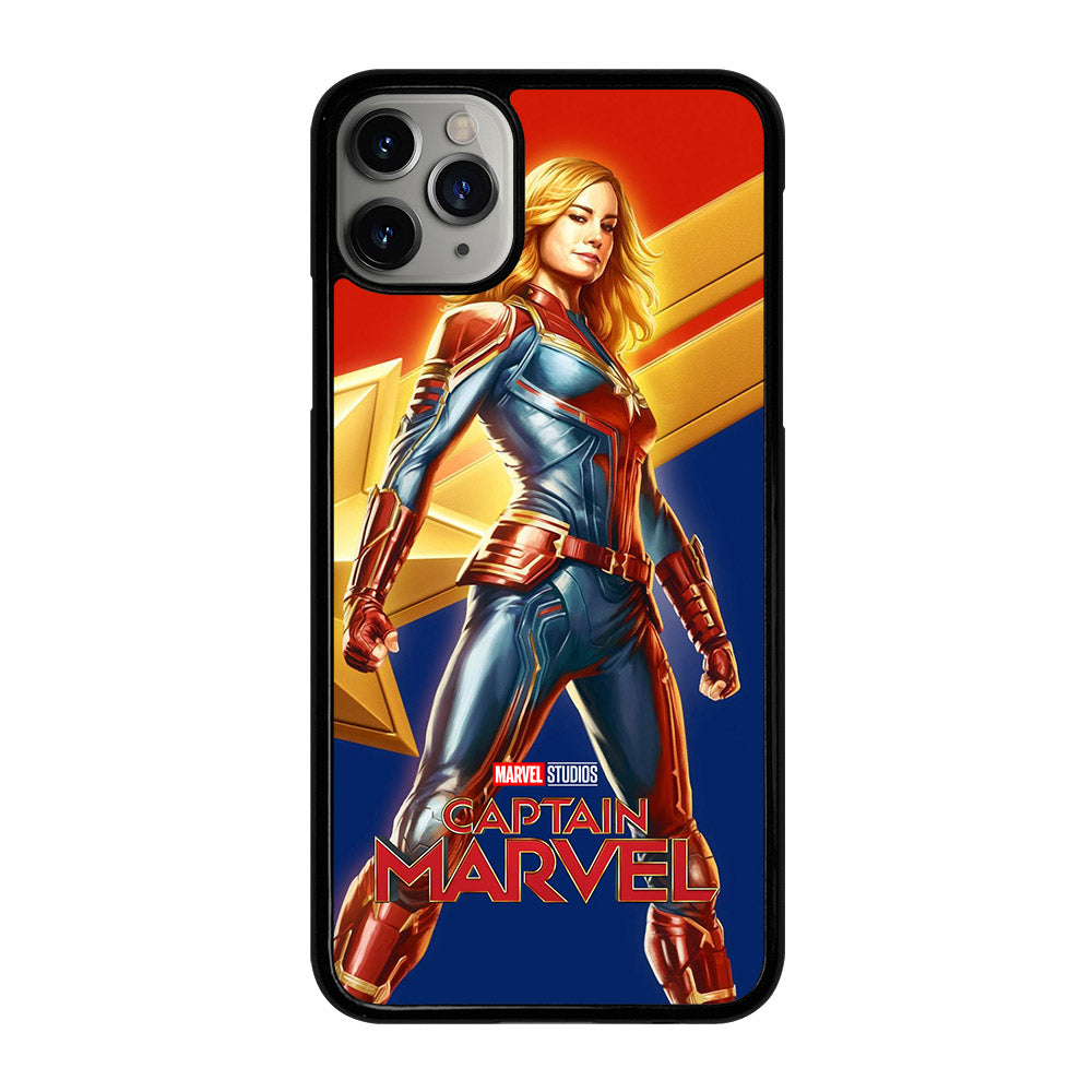 CAPTAIN MARVEL SUPERHERO iPhone 11 Pro Max Case Cover