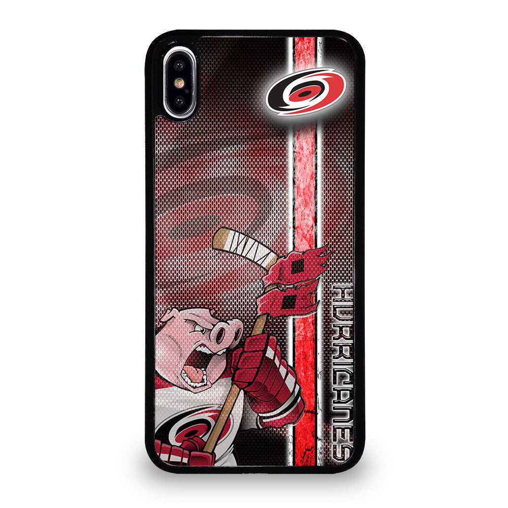 CAROLINA HURRICANES NHL LOGO 3 iPhone XS Max Case Cover