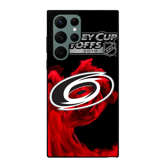 CAROLINA HURRICANES NHL LOGO Samsung Galaxy S22 Ultra Case Cover