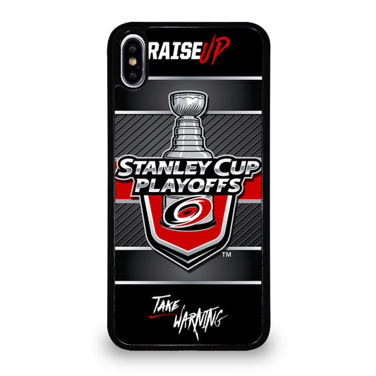 CAROLINA HURRICANES STANLEY CUP LOGO iPhone XS Max Case Cover