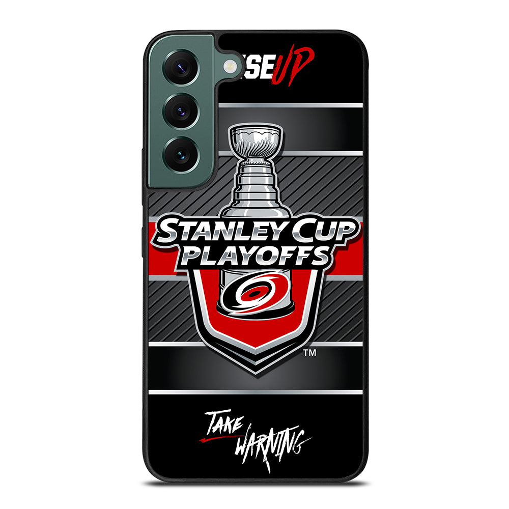 CAROLINA HURRICANES STANLEY CUP LOGO Samsung Galaxy S22 Case Cover