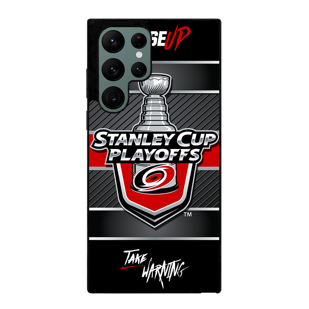 CAROLINA HURRICANES STANLEY CUP LOGO Samsung Galaxy S22 Ultra Case Cover