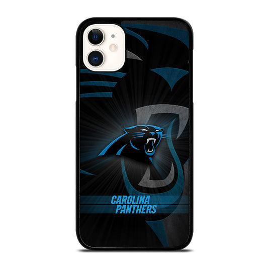 CAROLINA PANTHERS NFL LOGO 3 iPhone 11 Case Cover