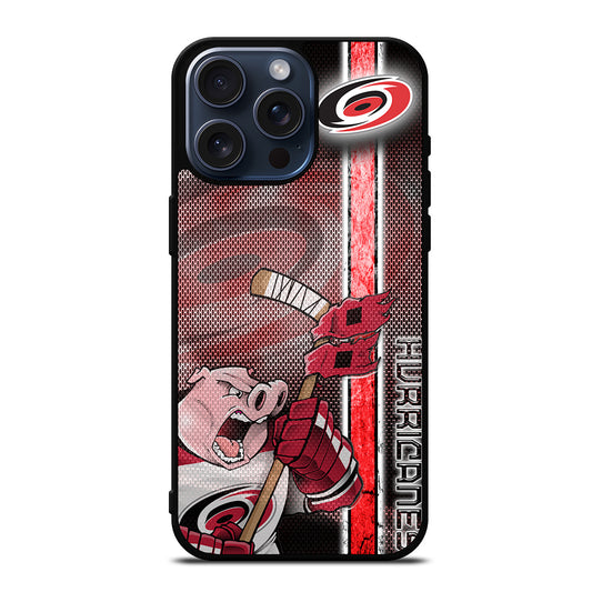 CAROLINA HURRICANES NHL LOGO 3 iPhone 15 Pro Max Case Cover