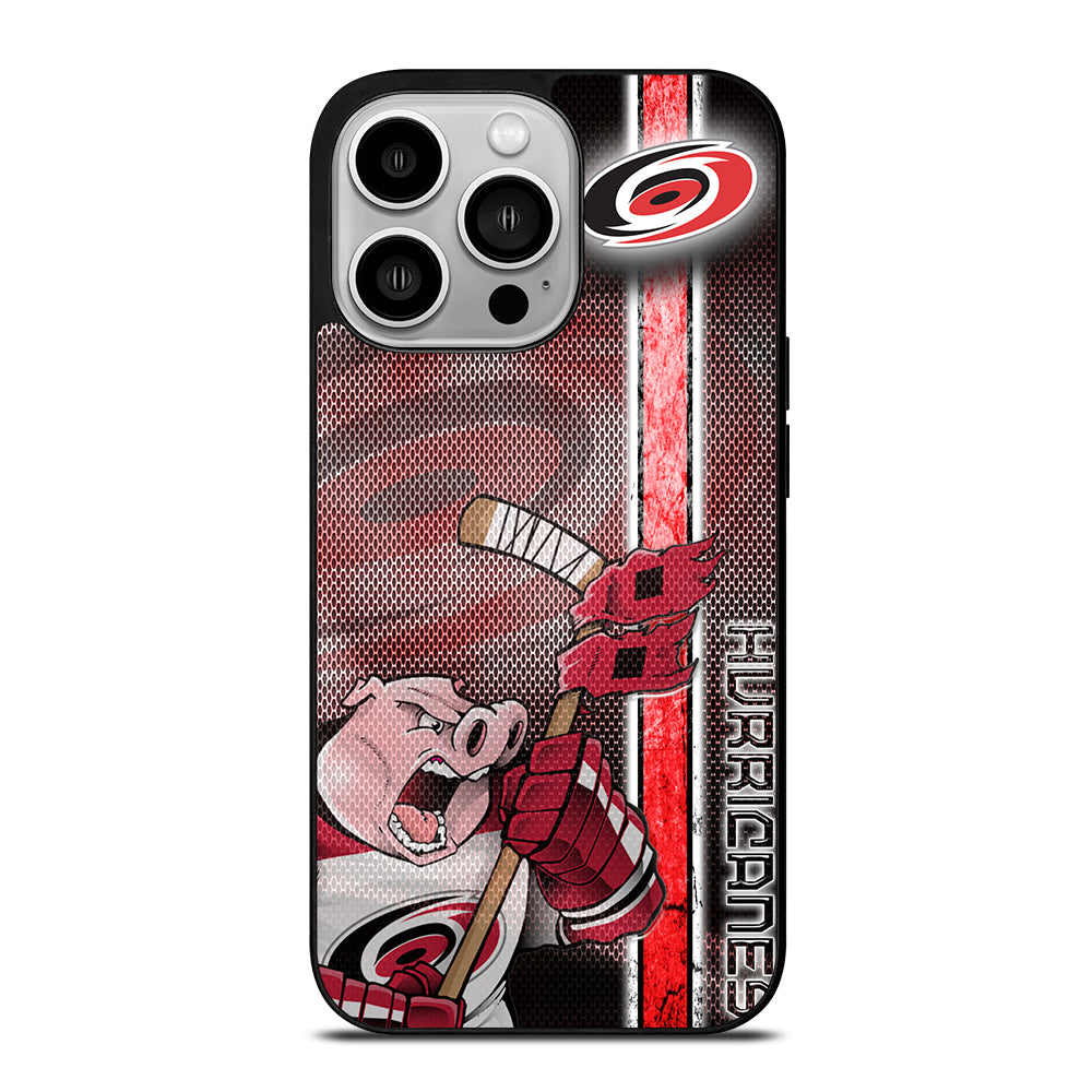 CAROLINA HURRICANES NHL LOGO 3 iPhone 14 Pro Case Cover