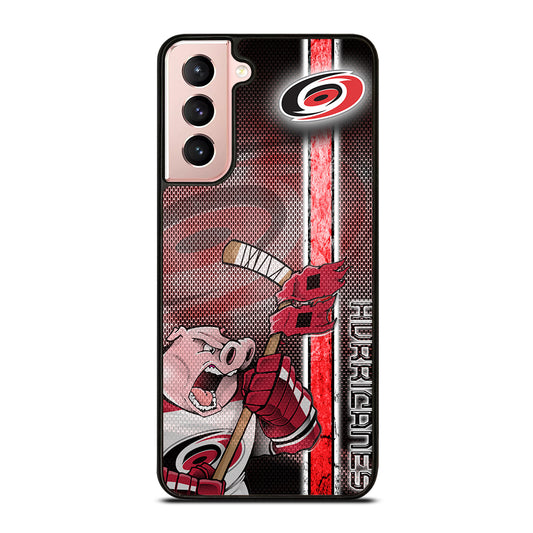CAROLINA HURRICANES NHL LOGO 3 Samsung Galaxy S21 Case Cover