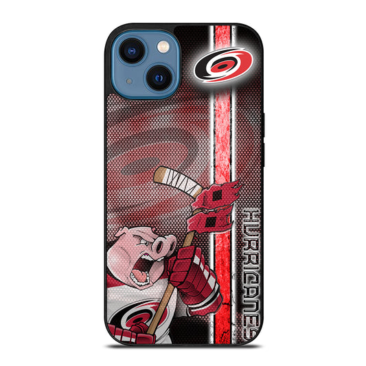 CAROLINA HURRICANES NHL LOGO 3 iPhone 14 Case Cover