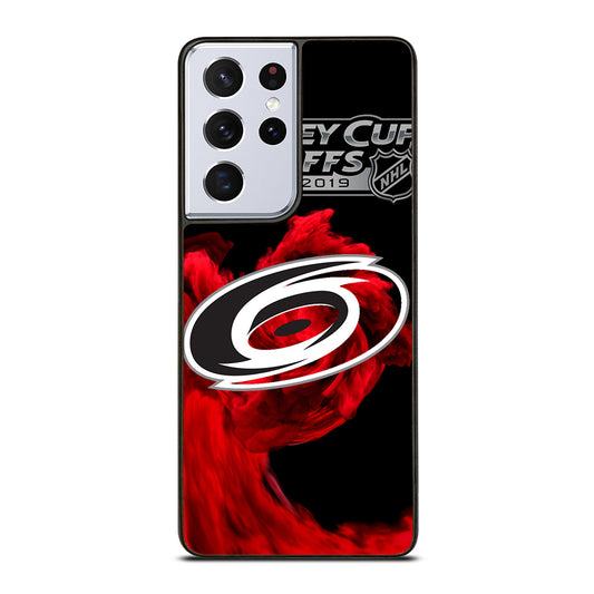 CAROLINA HURRICANES NHL LOGO Samsung Galaxy S21 Ultra Case Cover
