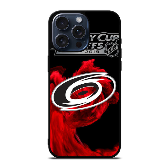 CAROLINA HURRICANES NHL LOGO iPhone 15 Pro Max Case Cover
