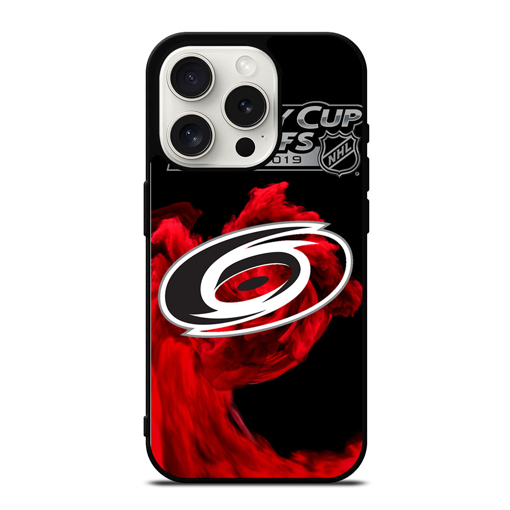 CAROLINA HURRICANES NHL LOGO iPhone 15 Pro Case Cover