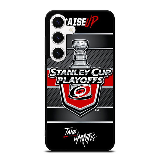CAROLINA HURRICANES STANLEY CUP LOGO Samsung Galaxy S24 Case Cover