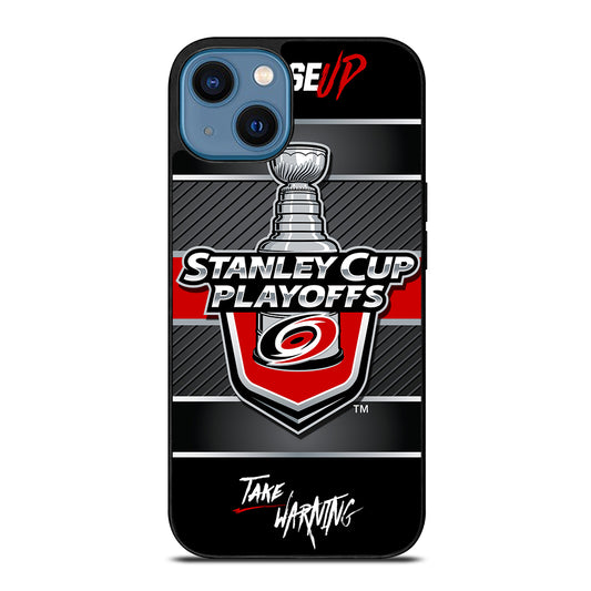 CAROLINA HURRICANES STANLEY CUP LOGO iPhone 14 Case Cover