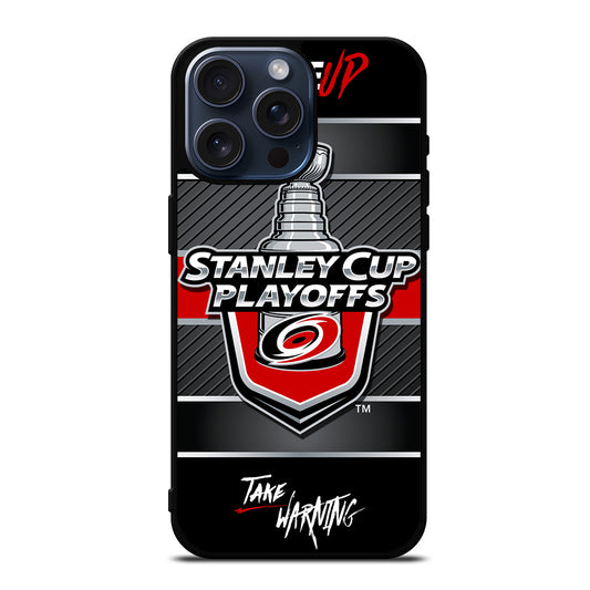 CAROLINA HURRICANES STANLEY CUP LOGO iPhone 15 Pro Max Case Cover