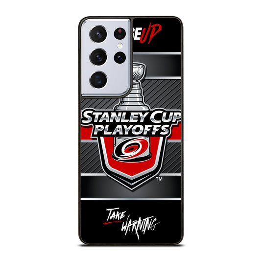 CAROLINA HURRICANES STANLEY CUP LOGO Samsung Galaxy S21 Ultra Case Cover