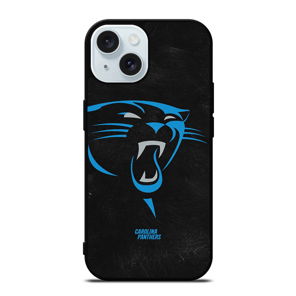 CAROLINA PANTHERS NFL LOGO 1 iPhone 15 Case Cover