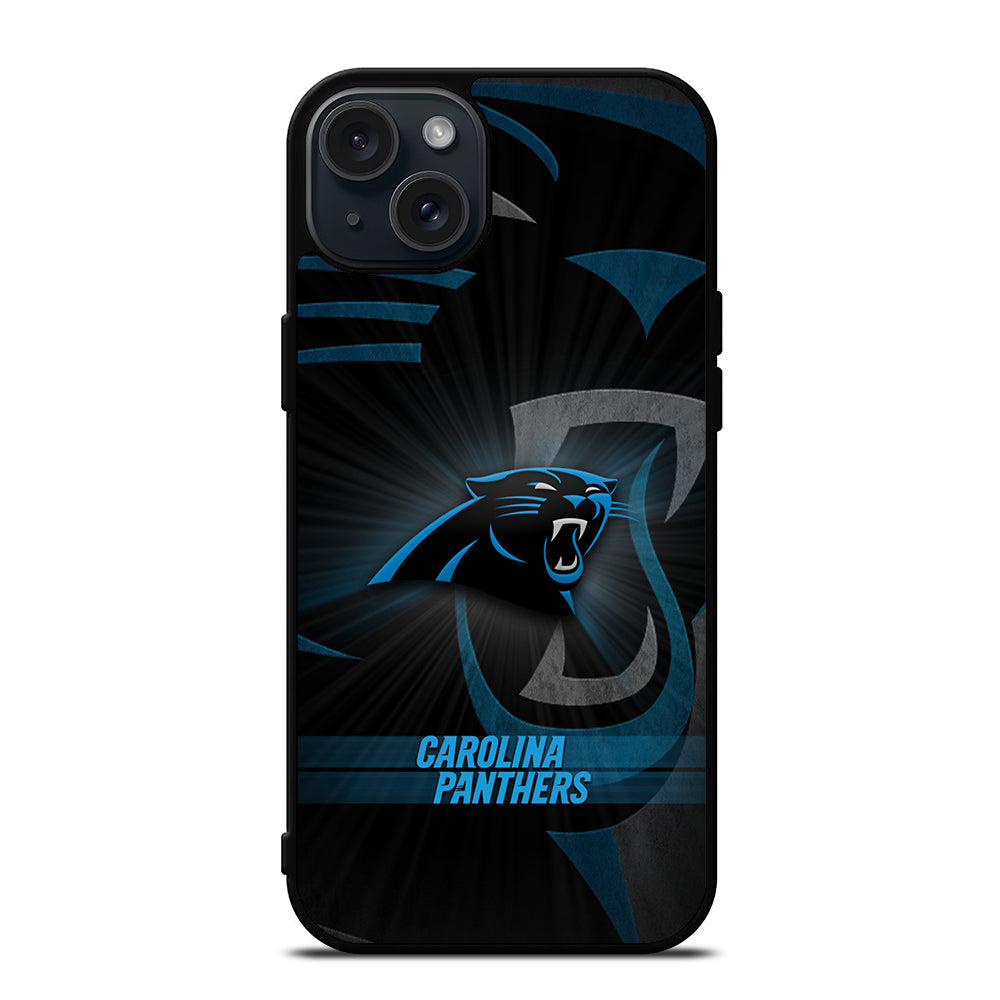 CAROLINA PANTHERS NFL LOGO 3 iPhone 15 Plus Case Cover