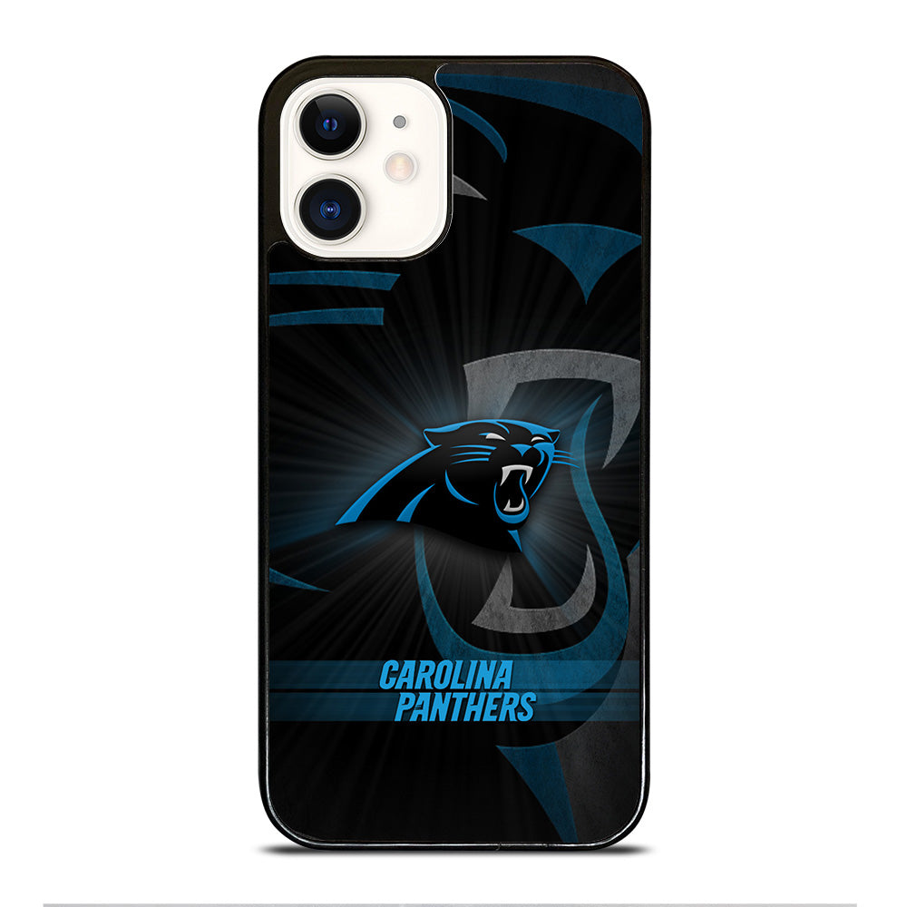 CAROLINA PANTHERS NFL LOGO 3 iPhone 12 Case Cover