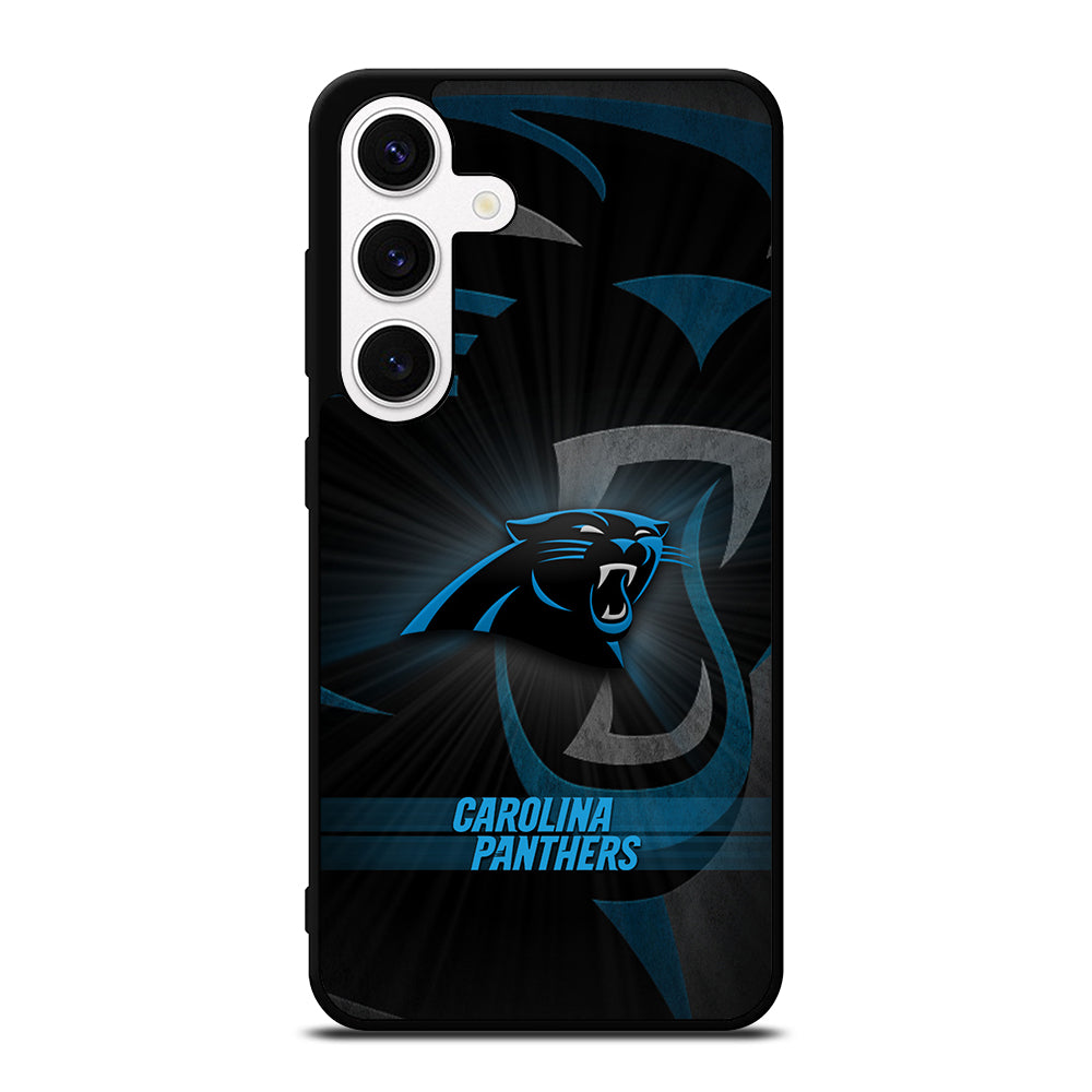 CAROLINA PANTHERS NFL LOGO 3 Samsung Galaxy S24 Case Cover