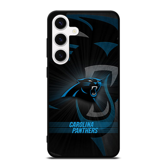 CAROLINA PANTHERS NFL LOGO 3 Samsung Galaxy S24 Case Cover