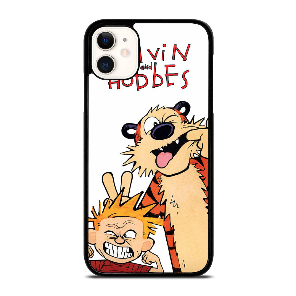 CARTOON CALVIN AND HOBES  iPhone 11 Case Cover