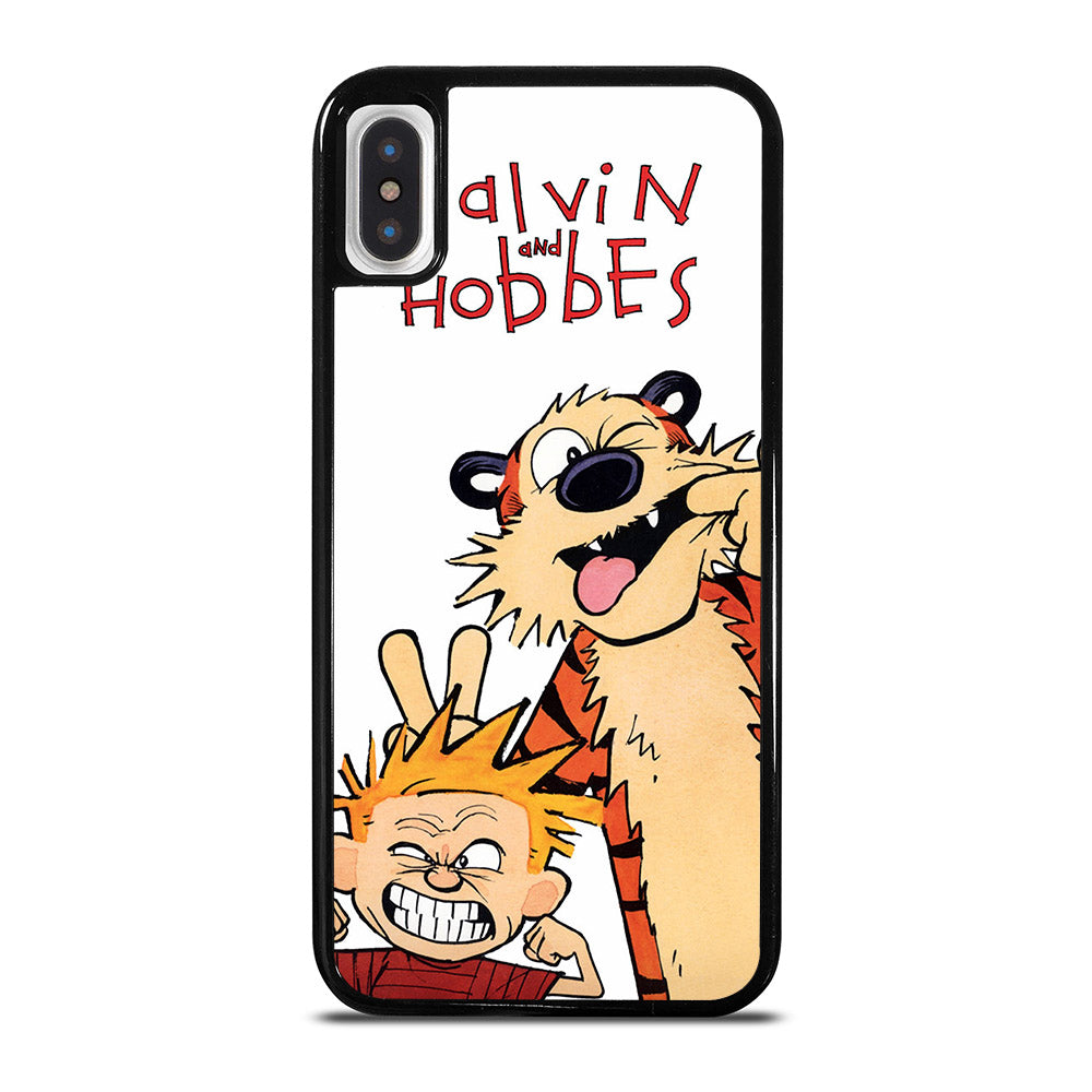 CARTOON CALVIN AND HOBES  iPhone X / XS Case Cover