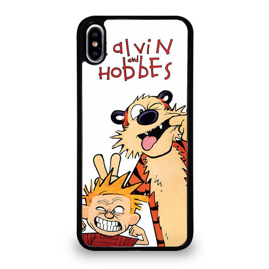 CARTOON CALVIN AND HOBES  iPhone XS Max Case Cover