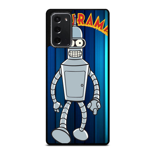 CARTOON FUTURAMA BENDER Samsung Galaxy Note 20 Case Cover