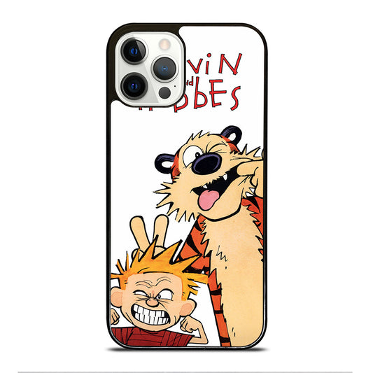 CARTOON CALVIN AND HOBES  iPhone 12 Pro Case Cover