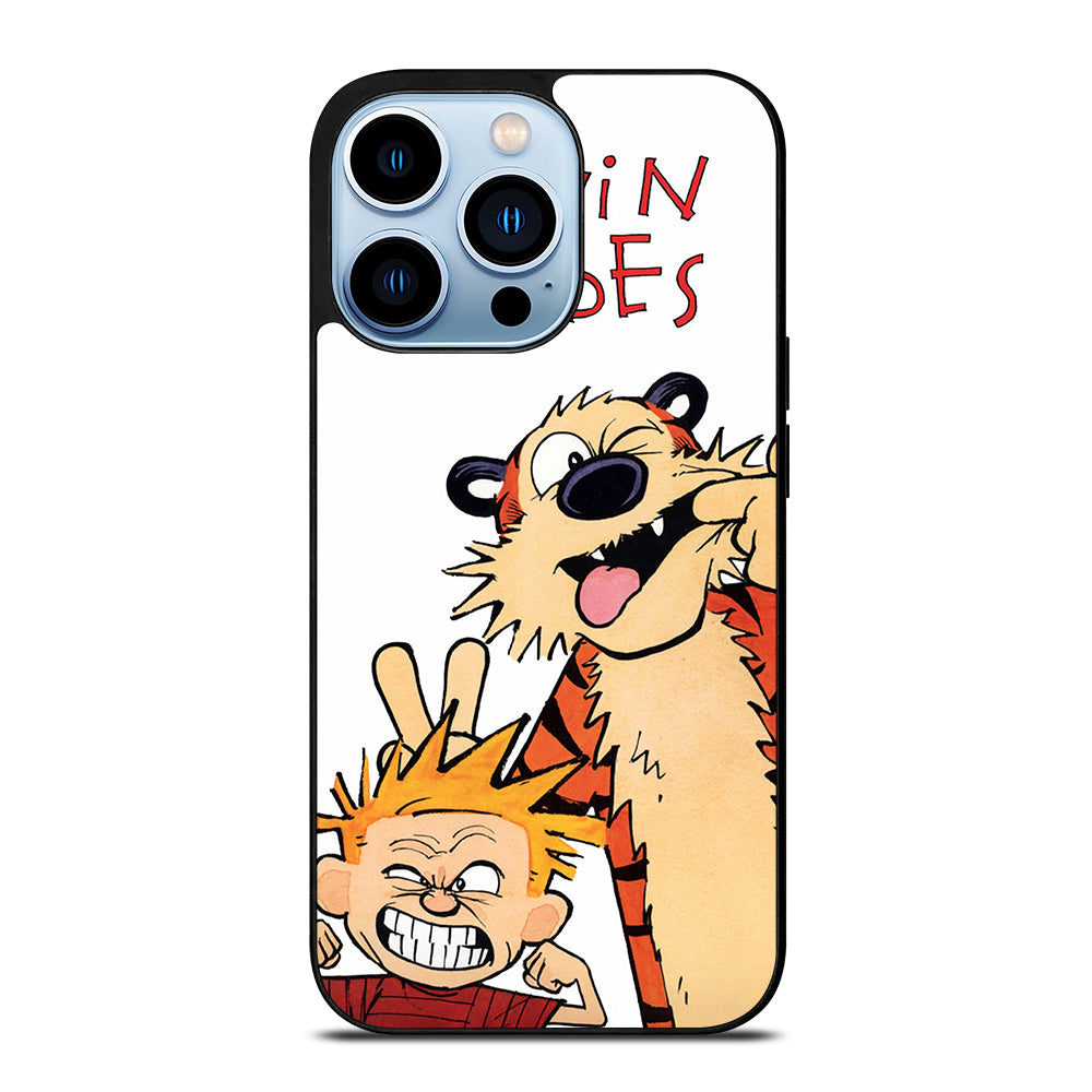 CARTOON CALVIN AND HOBES  iPhone 13 Pro Max Case Cover