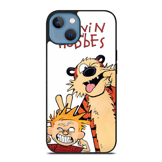 CARTOON CALVIN AND HOBES  iPhone 13 Case Cover
