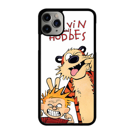 CARTOON CALVIN AND HOBES  iPhone 11 Pro Max Case Cover