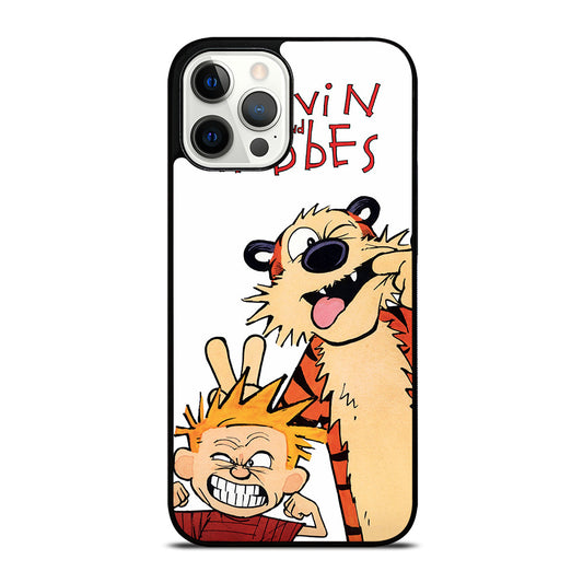 CARTOON CALVIN AND HOBES  iPhone 12 Pro Max Case Cover