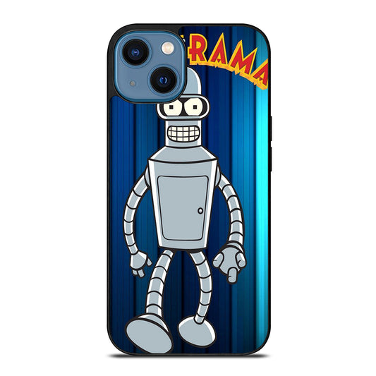 CARTOON FUTURAMA BENDER iPhone 14 Case Cover