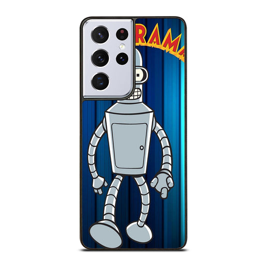 CARTOON FUTURAMA BENDER Samsung Galaxy S21 Ultra Case Cover