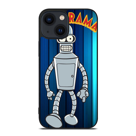 CARTOON FUTURAMA BENDER iPhone 14 Plus Case Cover