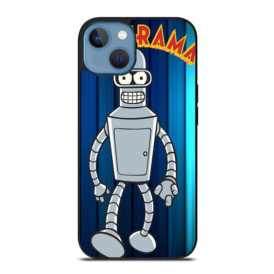CARTOON FUTURAMA BENDER iPhone 13 Case Cover