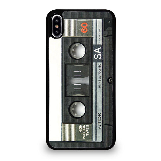 CASSETTE TAPE RETRO 2 iPhone XS Max Case Cover