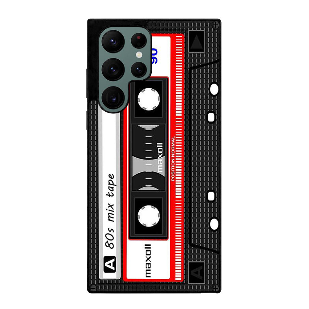 CASSETTE TAPE RETRO Samsung Galaxy S22 Ultra Case Cover