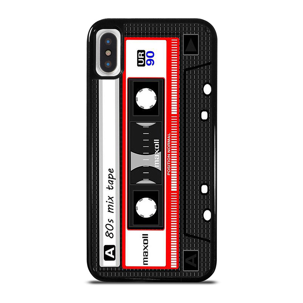 CASSETTE TAPE RETRO iPhone X / XS Case Cover