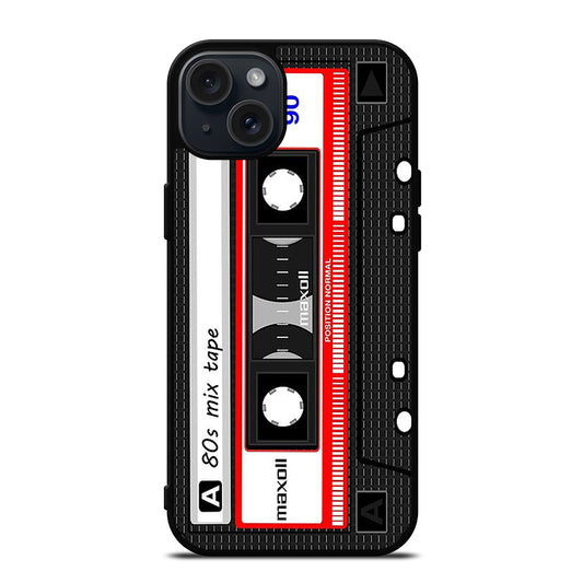 CASSETTE TAPE RETRO iPhone 15 Plus Case Cover