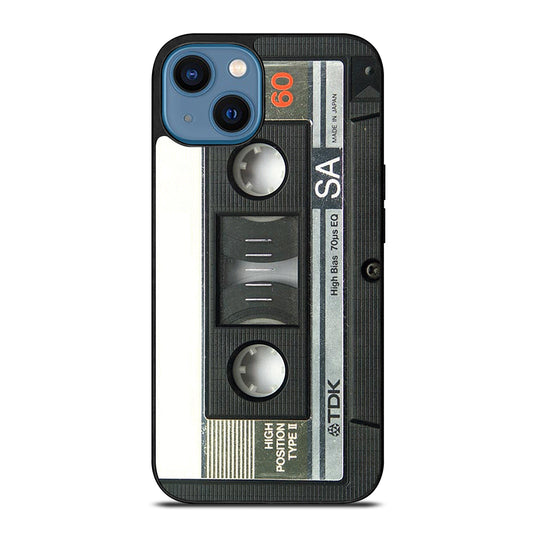 CASSETTE TAPE RETRO 2 iPhone 14 Case Cover