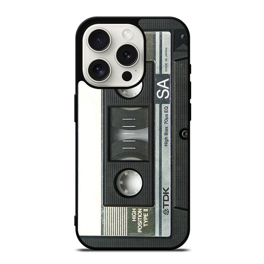 CASSETTE TAPE RETRO 2 iPhone 15 Pro Case Cover